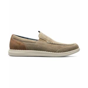 ノンブッシュ スニーカー シューズ メンズ Men's Brewski Canvas Venetian Moc Toe Shoes Stone｜asty-shop2
