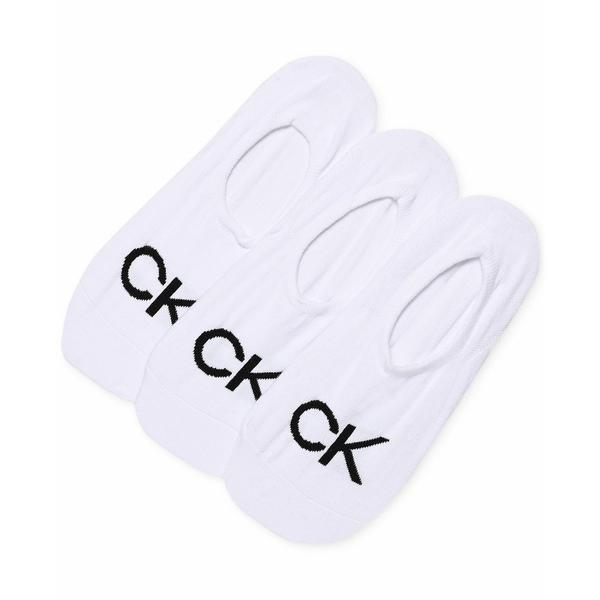 カルバンクライン 靴下 アンダーウェア レディース Women&apos;s 3-Pk. Logo Knit ...