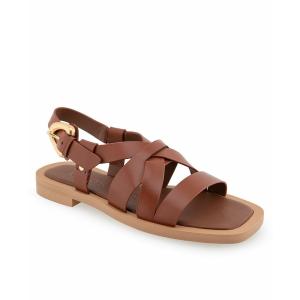 エアロソールズ サンダル シューズ レディース Women's St.Clair Open Toe Sandals Ginger Bread Leather｜asty-shop2