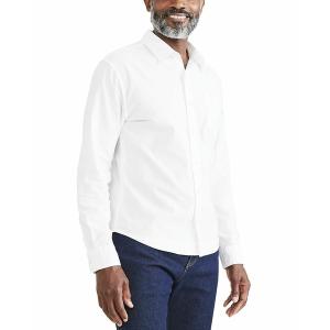 ドッカーズ シャツ トップス メンズ Men's Woven Oxford Shirt Lucent White｜asty-shop2