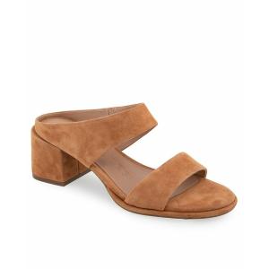 エアロソールズ サンダル シューズ レディース Women's Nika Chunky Heel Sandals Tan Suede｜asty-shop2