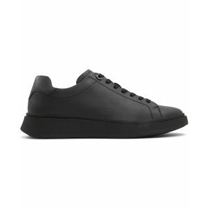 アルド スニーカー シューズ メンズ Men's Magnus Low Top Sneakers Open Black｜asty-shop2