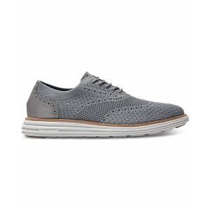 コールハーン スニーカー シューズ メンズ Men's riginalGrand Remastered Stitchlite¢ Lace-Up Wingtip Oxford Sneakers Quiet Shade / Microchip｜asty-shop2