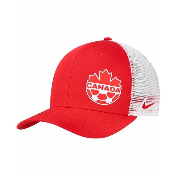 ナイキ 帽子 アクセサリー レディース Men&apos;s Red Canada Soccer Classi...