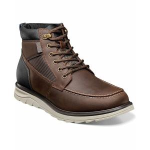 ノンブッシュ ブーツ シューズ メンズ Men's Luxor Moc Toe Lace Up Boots Brown Ch｜asty-shop2