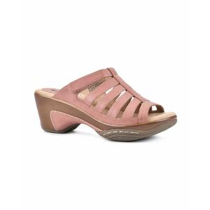 ホワイトマウンテン サンダル シューズ レディース Women's Valencia Clog Sandals Rosewood Burn Smooth｜asty-shop2