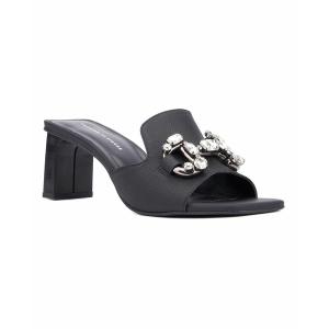 ファッションフィギュアー サンダル シューズ レディース Women's Octavia Heel Sandal - Wide Width Black｜asty-shop2