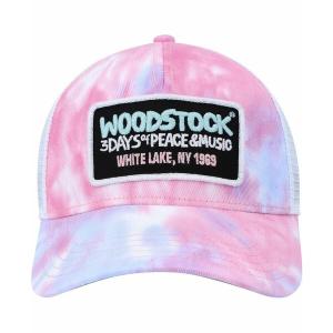 アメリカンニードル 帽子 アクセサリー レディース Men's Pink, White Woodstock Valin Trucker Snapback Hat Pink, White｜asty-shop2