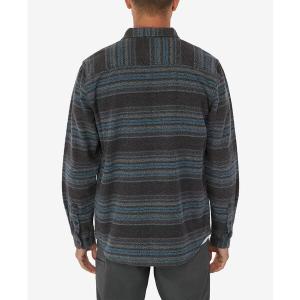 オニール シャツ トップス メンズ Men's Belmont Flannel Shirt Graphite｜asty-shop2