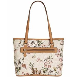 ジャニ ベルニーニ トートバッグ バッグ レディース Floral Tote, Created for Macy's Neutral Floral｜asty-shop2