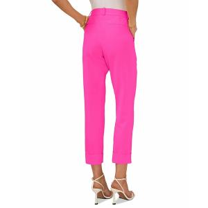 ヴィンスカムート カジュアルパンツ ボトムス レディース Women's Cuffed Straight Leg Pants Hot Pink｜asty-shop2