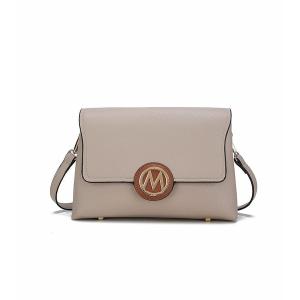 MKFコレクション ショルダーバッグ バッグ メンズ Johanna Multi Compartment Cross body Bag by Mia K Taupe brown｜asty-shop2