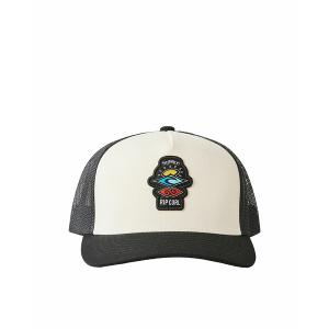 リップカール 帽子 アクセサリー メンズ Men's Search Icon Trucker Cap Black, White｜asty-shop2