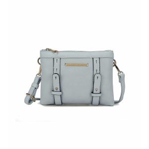 MKFコレクション ショルダーバッグ バッグ メンズ Elsie Multi-Compartment Cross body Bag by Mia K Blue｜asty-shop2