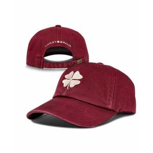 ラッキーブランド 帽子 アクセサリー レディース Women's Clover Baseball Hat Brick｜asty-shop2