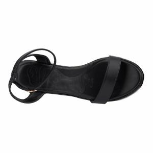 オリビアミラー サンダル シューズ レディース Women's Charmer Platform Heel Sandal Black｜asty-shop2