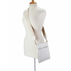 ギギニューヨーク ショルダーバッグ バッグ レディース Kit Leather Messenger Bag White｜asty-shop2