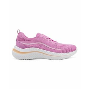 イージースピリット スニーカー シューズ レディース Women's Gage Lace-Up Casual Round Toe Sneakers Pink｜asty-shop2