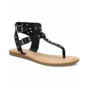 サンアンドプラスストーン サンダル シューズ レディース Olindaa Studded Gladiator Sandals, Created for Macy's Black｜asty-shop2