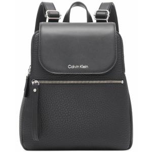カルバンクライン バックパック・リュックサック バッグ メンズ Garnet Triple Compartment Backpack Black/silver｜asty-shop2