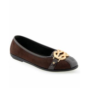 エアロソールズ サンダル シューズ レディース Women's Big Bet Ballet Flats Java Faux Suede｜asty-shop2