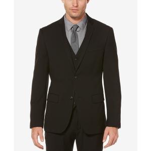 ペリーエリス ジャケット＆ブルゾン アウター メンズ Men's Slim-Fit Suit Jacket Black｜asty-shop2