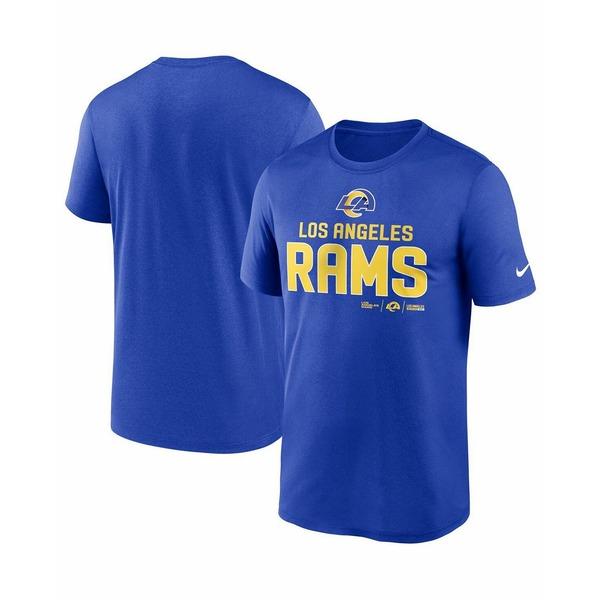 ナイキ Tシャツ トップス レディース Men&apos;s Royal Los Angeles Rams L...