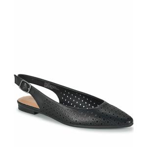 ベアトラップス サンダル シューズ レディース Women's Riva Slingback Flats Black｜asty-shop2