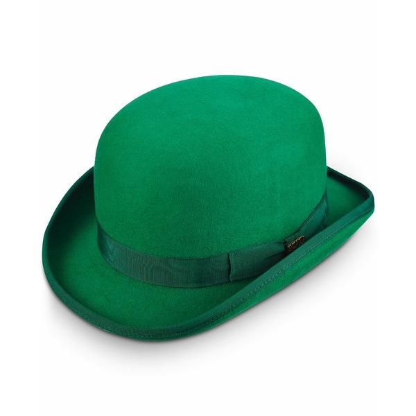 スカラ 帽子 アクセサリー メンズ Men's Wool Bowler Hat Kelly Gree...
