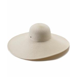 ヴィンスカムート 帽子 アクセサリー レディース Oversized Asymmetrical Floppy Hat Bone｜asty-shop2