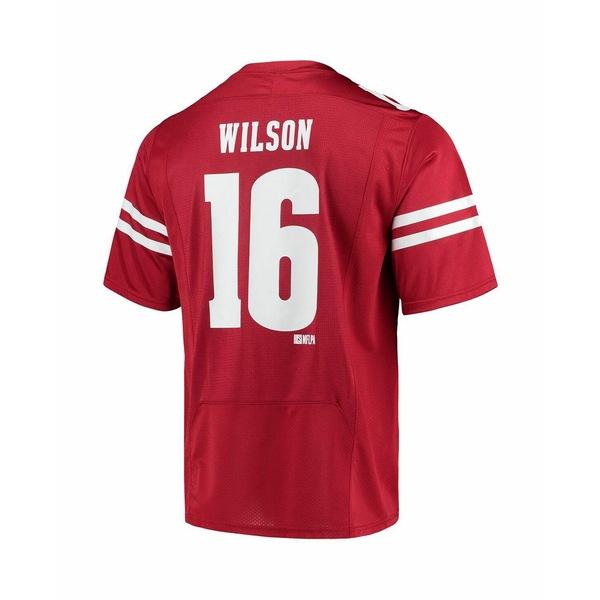 アンダーアーマー Tシャツ レディース Men&apos;s Russell Wilson Red Wisco...
