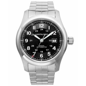 ハミルトン 腕時計 アクセサリー レディース Watch, Men's Swiss Automatic Khaki Field Stainless Steel Bracelet 42mm H70515137 No Color