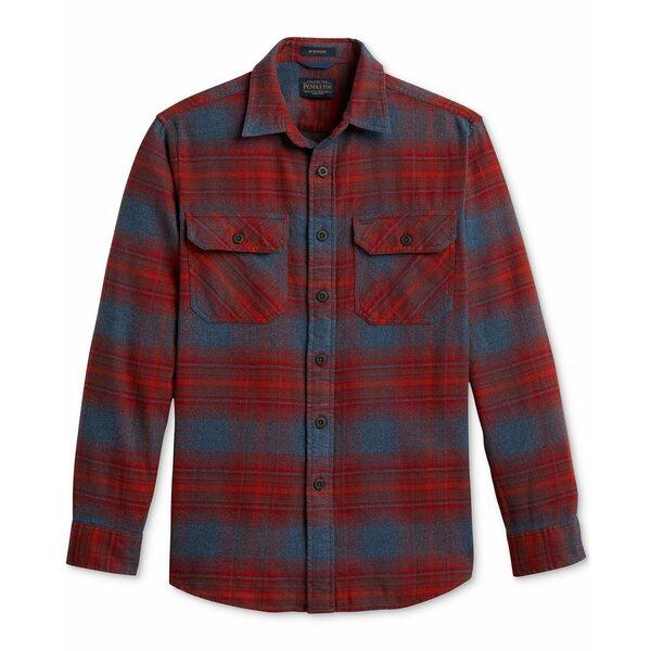 ペンドルトン シャツ トップス メンズ Men&apos;s Burnside Plaid Button-Do...