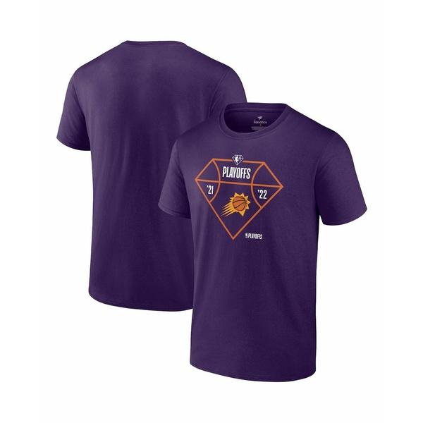 ファナティクス Tシャツ メンズ Men&apos;s Purple Phoenix Suns 2022 NB...