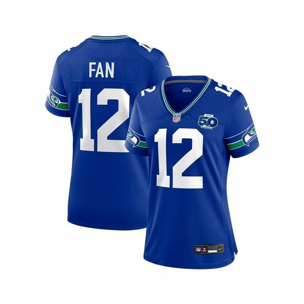 ナイキ カットソー トップス レディース Women&apos;s 12 Fan Royal Seattle ...