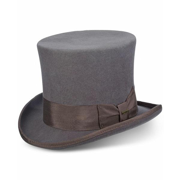 スカラ 帽子 アクセサリー メンズ Men's Top Hat Black