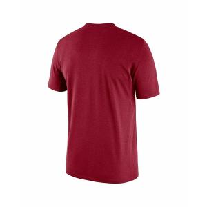 ジョーダン Tシャツ トップス レディース Men's Heathered Crimson Oklahoma Sooners Team Football Legend T-shirt Crimson｜asty-shop2