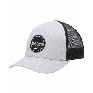 ビラボン 帽子 アクセサリー レディース Men's Gray, Black Walled Trucker Snapback Hat Gray, Black｜asty-shop2