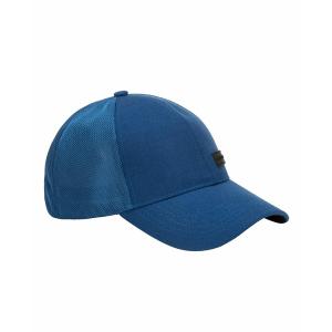 ペリーエリス 帽子 アクセサリー メンズ Men's Heather Low Profile Baseball Golf Cap, Logo Patch Sodalite Blue｜asty-shop2