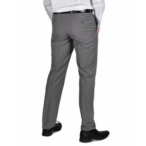 ペリーエリス カジュアルパンツ ボトムス メンズ Portfolio Men's Micro-Grid Slim-Fit Stretch Suit Pants Light Grey｜asty-shop2