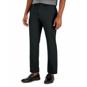 ペリーエリス カジュアルパンツ ボトムス メンズ Men's Modern-Fit Twill Pants Black｜asty-shop2