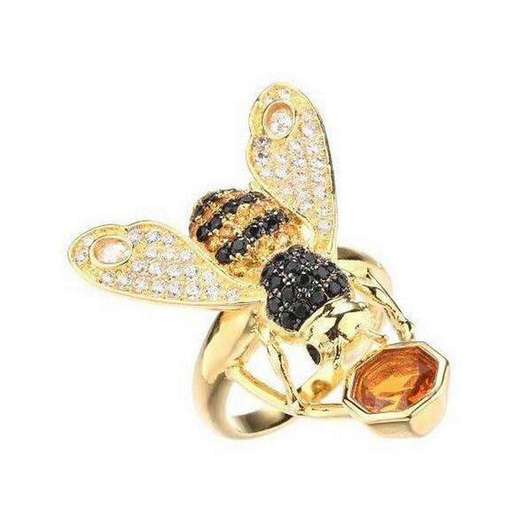 ノワール ジュエリー リング アクセサリー レディース Cubic Zirconia Bee Rin...