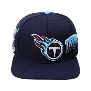 プロスタンダード 帽子 アクセサリー レディース Men's Navy Tennessee Titans Hometown Snapback Hat Navy｜asty-shop2