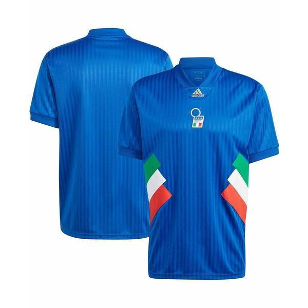アディダス Tシャツ トップス レディース Men&apos;s Blue Italy National Te...