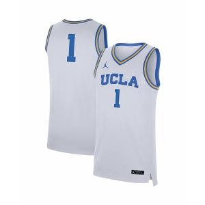 ジョーダン Tシャツ トップス レディース Men's #1 White UCLA Bruins Replica Jersey White｜asty-shop2