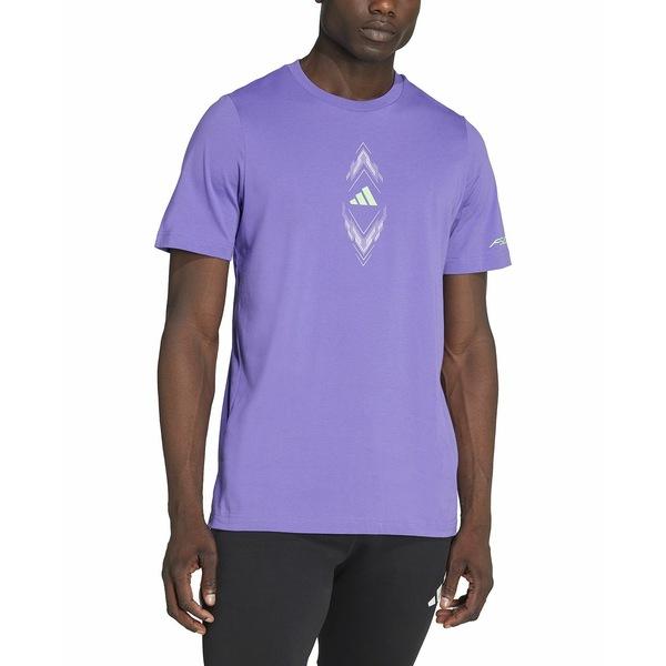 アディダス シャツ トップス メンズ Men&apos;s F50 Logo Graphic T-Shirt ...