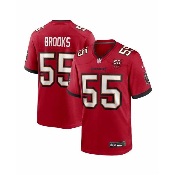 ナイキ シャツ トップス メンズ Men&apos;s Derrick Brooks Red Tampa Ba...