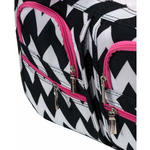 ロックランド ボストンバッグ バッグ レディース 22" Carry-On Rolling Duffle Bag Chevron｜asty-shop2