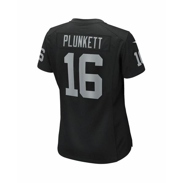 ナイキ Tシャツ トップス レディース Women&apos;s Jim Plunkett Black Las...