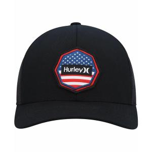 ハーレー 帽子 アクセサリー レディース Men's Black Ultra Destination United States Trucker Snapback Hat Black｜asty-shop2